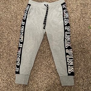 Victoria Secret Pink Sparkly Sweatpants